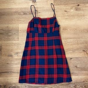 Garage Plaid dress